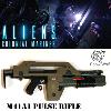 ALIENS: COLONIAL MARINES - HUDSON CUSTOM PULSE RIFLE M41A1 TOUT AUTOMATIQUE AVEC COMPTEUR A LED & MARQUAGE (VERSION SNOW WOLF)