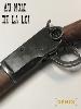 AU NOM DE LA LOI (STEVE MCQUEEN) - REPLIQUE WINCHESTER 1892 MARE'S LEG, CEINTURE & HOLSTER JOSH RANDALL (REPRODUCTION VERSION "PATINÉE" DENIX)