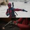 DEADPOOL 3 : DEADPOOL & WOLVERINE - PISTOLET OFFICIEL TOUT METAL AVEC RETOUR DE CULASSE (LICENCE DESERT EAGLE)