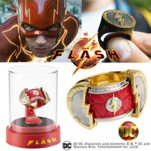 FLASH (THE) - ANNEAU & SUPPORT OFFICIELS (DC COMICS - THE NOBLE COLLECTION)