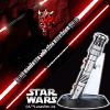 STAR WARS - SABRE DUO (2 SABRES) DARK MAUL OFFICIELS AVEC 2 LAMES AMOVIBLES & 2 MALLETTES (DISNEY & ™ LUCASFILM LTD. LICENSED)