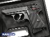 JAMES BOND : SPECTRE - PISTOLET WALTHER PPK AVEC RETOUR DE CULASSE ET BAGUE "SPECTRE ORGANIZATION" OFFICIELS + MALLETTE + ECRIN (FACTORY ENTERTAINMENT - MARUZEN)