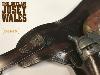 THE OUTLAW JOSEY WALES - LOT 2 REVOLVERS COLT US NAVY + CEINTURON + 2 HOLSTERS + 24 BALLES FACTICES TOUT METAL (VERSION DENIX)