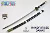 ONE PIECE - REPLIQUE SABRE KATANA ENMA D'ODEN LAME "DAMAS" FORGE MAIN LIMITED EDITION (REPRODUCTION ART REPLICAS / WINDLASS STEELCRAFTS)