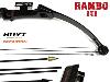 RAMBO III - ARC OFFICIEL ET ACCESSOIRES (SECONDE MAIN VENDU DANS L'ÉTAT ! - HOYT ARCHERY EASTON USA) 