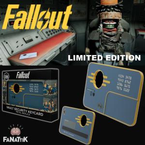 FALLOUT - REPLIQUE VAULT SECURITY KEYCARD TOUT METAL OFFICIELLE LIMITED EDITION (FANATTIK - FALLOUT™)