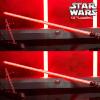 STAR WARS - SABRE DUO (2 SABRES) DARK MAUL OFFICIELS AVEC 2 LAMES AMOVIBLES & 2 MALLETTES (DISNEY & ™ LUCASFILM LTD. LICENSED)