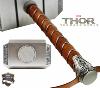  THOR : THE DARK WORLD - REPLIQUE MARTEAU TOUT METAL ECHELLE 1/1 AVEC SOCLE DELUXE (REPRODUCTION ART REPLICAS)