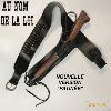 AU NOM DE LA LOI (STEVE MCQUEEN) - REPLIQUE WINCHESTER 1892 MARE'S LEG, CEINTURE & HOLSTER JOSH RANDALL (REPRODUCTION VERSION "PATINÉE" DENIX)