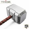  THOR : THE DARK WORLD - REPLIQUE MARTEAU TOUT METAL ECHELLE 1/1 AVEC SOCLE DELUXE (REPRODUCTION ART REPLICAS)