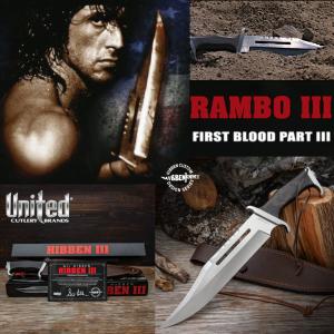  RAMBO III - POIGNARD OFFICIEL (GIL HIBBEN - UNITED CUTLERY BRANDS)