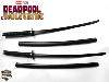 DEADPOOL 3 : DEADPOOL & WOLVERINE - REPLIQUE DOUBLE SABRES KATANA + HARNAIS DE TRANSPORT DORSAL (REPRODUCTION ART REPLICAS)