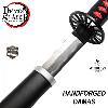 DEMON SLAYER: KIMETSU NO YAIBA - REPLIQUE SABRE KATANA TANJIRO KAMADO LAME "DAMAS" FORGE MAIN LIMITED EDITION (REPRODUCTION ART REPLICAS / WINDLASS STEELCRAFTS)