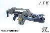 ALIENS - CUSTOM PULSE RIFLE M41A1 TOUT AUTOMATIQUE AVEC COMPTEUR A LED & MARQUAGE (VERSION SNOW WOLF)