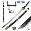 ONE PIECE - REPLIQUE SABRE KATANA ENMA D'ODEN LAME "DAMAS" FORGE MAIN LIMITED EDITION (REPRODUCTION ART REPLICAS / WINDLASS STEELCRAFTS)