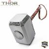  THOR : THE DARK WORLD - REPLIQUE MARTEAU TOUT METAL ECHELLE 1/1 AVEC SOCLE DELUXE (REPRODUCTION ART REPLICAS)