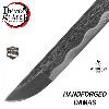 DEMON SLAYER: KIMETSU NO YAIBA - REPLIQUE SABRE KATANA TANJIRO KAMADO LAME "DAMAS" FORGE MAIN LIMITED EDITION (REPRODUCTION ART REPLICAS / WINDLASS STEELCRAFTS)