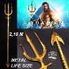 AQUAMAN AND THE LOST KINGDOM - REPLIQUE TRIDENT AQUAMAN TOUT METAL ECHELLE 1/1 (REPRODUCTION ART REPLICAS)