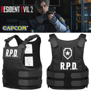 RESIDENT EVIL 2 (BIOHAZARD RE:2 ) - VESTE PARE BALLE R.D.P. LEON OFFICIELLE (PROP REPLICA - CAPCOM)