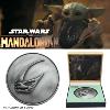  STAR WARS (SERIE) : THE MANDALORIAN - BOUCLIER MUDHORN DE GROGU " THE CHILD " OFFICIEL TOUT METAL ECHELLE 1/1 PROP REPLICA  (LICENCE LUCASFILM LTD. & DISNEY+)