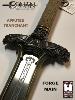 CONAN -  EPEE "SWORD ATLANTEAN" SOUS LICENCE OFFICIELLE FORGE MAIN LIMITED EDITION EXCLUSIVE "AFFUTEE TRANCHANT" (VERSION MUSEUM REPLICAS LIMITED - WINDLASS STUDIOS)