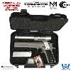 TERMINATOR - PISTOLET AMT HARDBALLER AVEC VISEE LASER TOUT METAL OFFICIEL ULTRA LIMITED EDITION (AIRSOFT AVEC RETOUR DE CULASSE - WESTERN ARMS - MAFIOSO AIRSOFT - MAGNA SYSTEM)