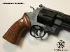 L'INSPECTEUR HARRY - REVOLVER 44 MAGNUM M29 CLASSIC SMITH & WESSON OFFICIEL AVEC 6 CARTOUCHES À AMORCE (CANON LONG 6.5 INCH - TANAKA WORKS)