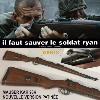 IL FAUT SAUVER LE SOLDAT RYAN - REPLIQUE FUSIL MAUSER KAR 98K TOUT EN METAL VIEILLI & BOIS VERITABLE (REPRODUCTION VERSION PATINEE - DENIX)