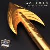 AQUAMAN AND THE LOST KINGDOM - REPLIQUE TRIDENT AQUAMAN TOUT METAL ECHELLE 1/1 (REPRODUCTION ART REPLICAS)